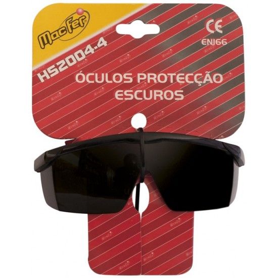 Óculos prot. MacFer HS2004-4 escuro refª 017.0023 MACFER Óculos prot. MacFer HS2004-4 escuro refª 017.0023 MACFER