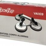 Ventosa corpo alumínio 3 fixadores MacFer VA103 115mm refª 017.0009 MACFER Ventosa corpo alumínio 3 fixadores MacFer VA103 115mm refª 017.0009 MACFER