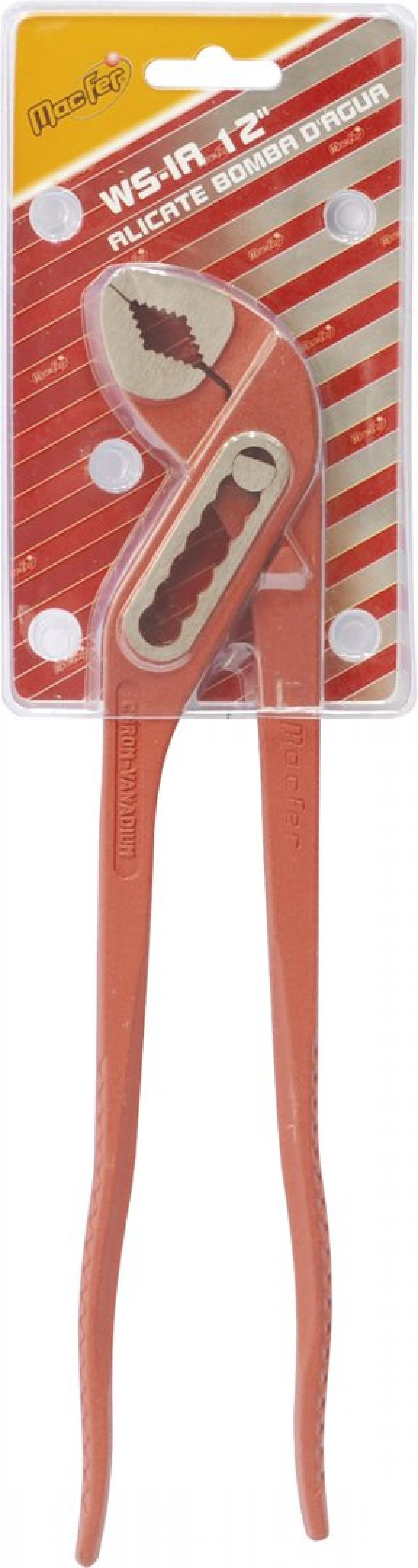 Alicate Cr-V bomba água MacFer WS-IA 300mm 12" refª 016.0042 MACFER