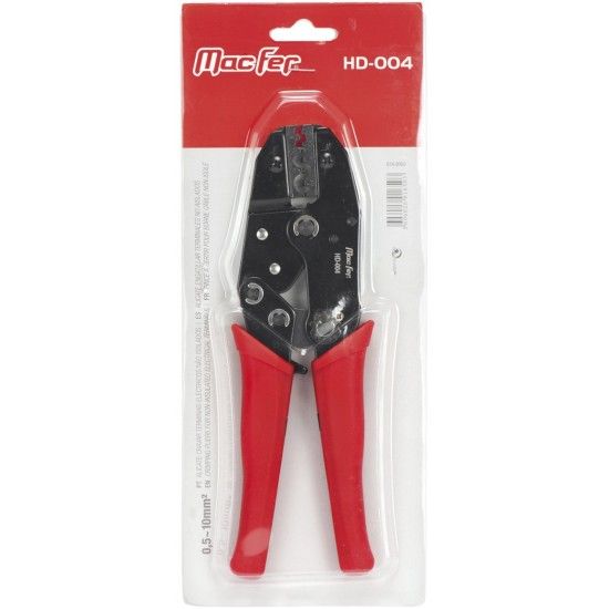 Alicate cravar term. elc. no isolados  HD-004 0,5~10mm2 ref 016.0050 MACFER