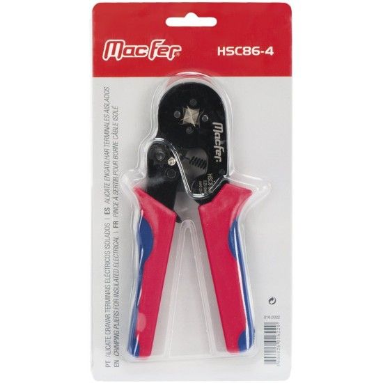 Alicate cravar term. elc. isolados  HSC86-4 ref 016.0022 MACFER