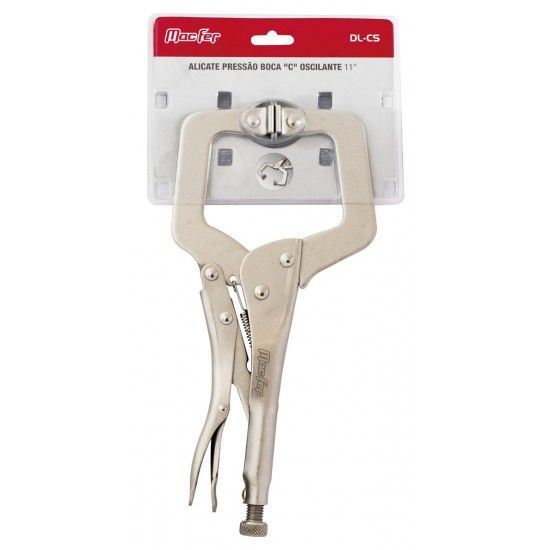 Alicate presso boca "C" oscilante MacFer DL-CS 11" ref 016.0011 MACFER