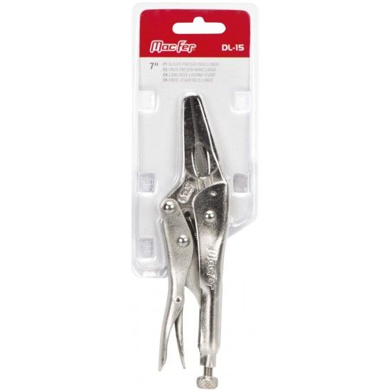 Alicate presso bico longo MacFer DL-15 9" ref 016.0007 MACFER