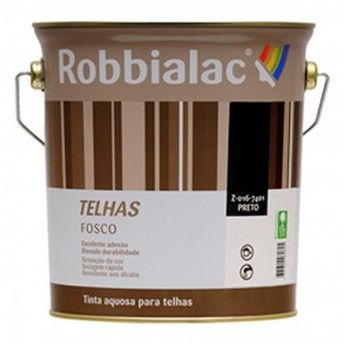 ROBBIALAC Telhas Fosco 016-7401 Preto telha 5L