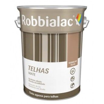 Tinta Telhas Barro fosco 5L ref 016-7404 Robbialac