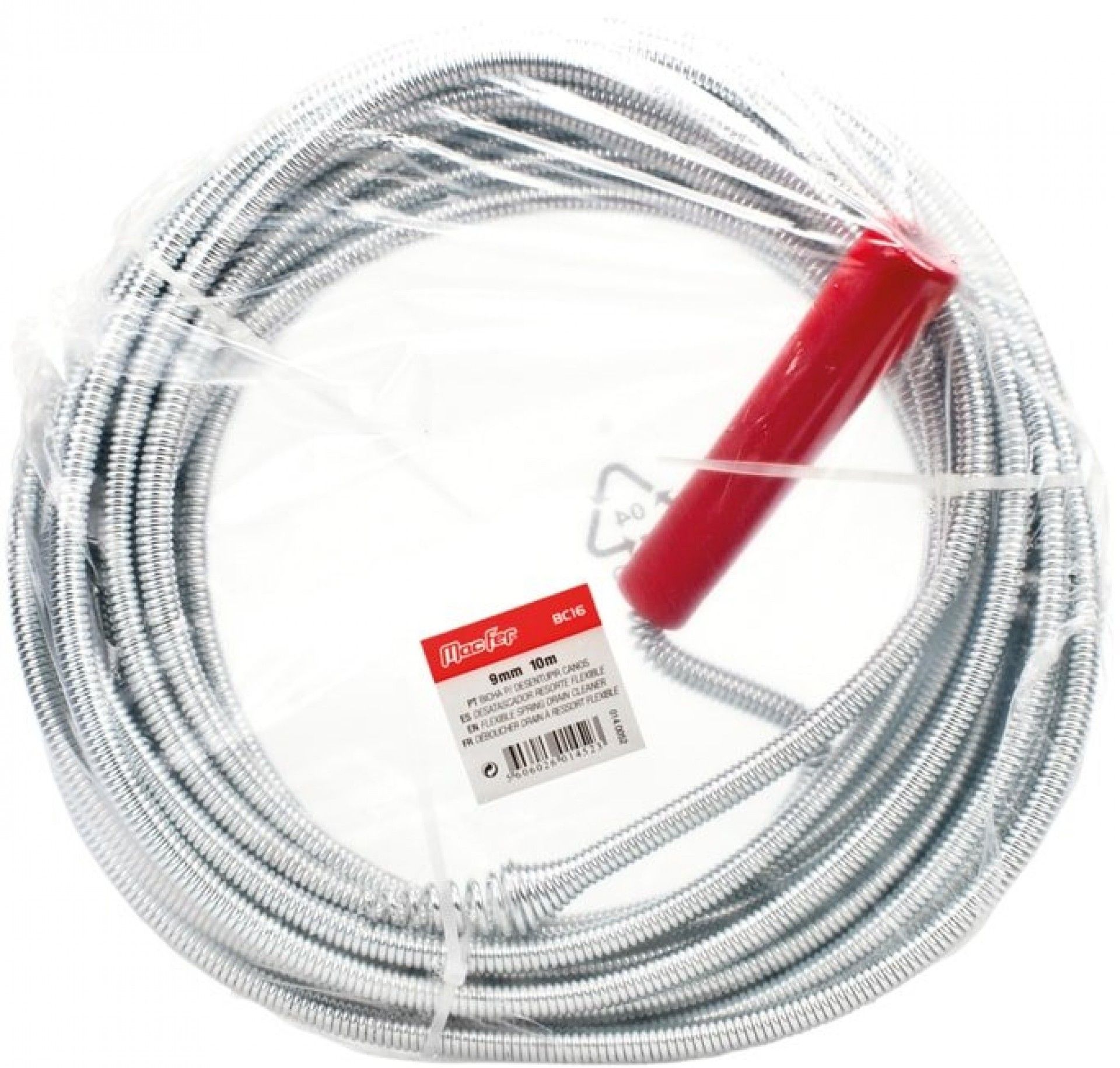 Bicha p/ des. canos MacFer BC16 9mm 5m refª 014.0051 MACFER