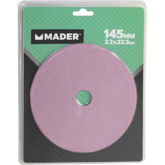 Disco Abrasivo, Afiador de Corrente, 145mm, 3.2x22mm refª 01011 MADER Disco Abrasivo, Afiador de Corrente, 145mm, 3.2x22mm refª 01011 MADER