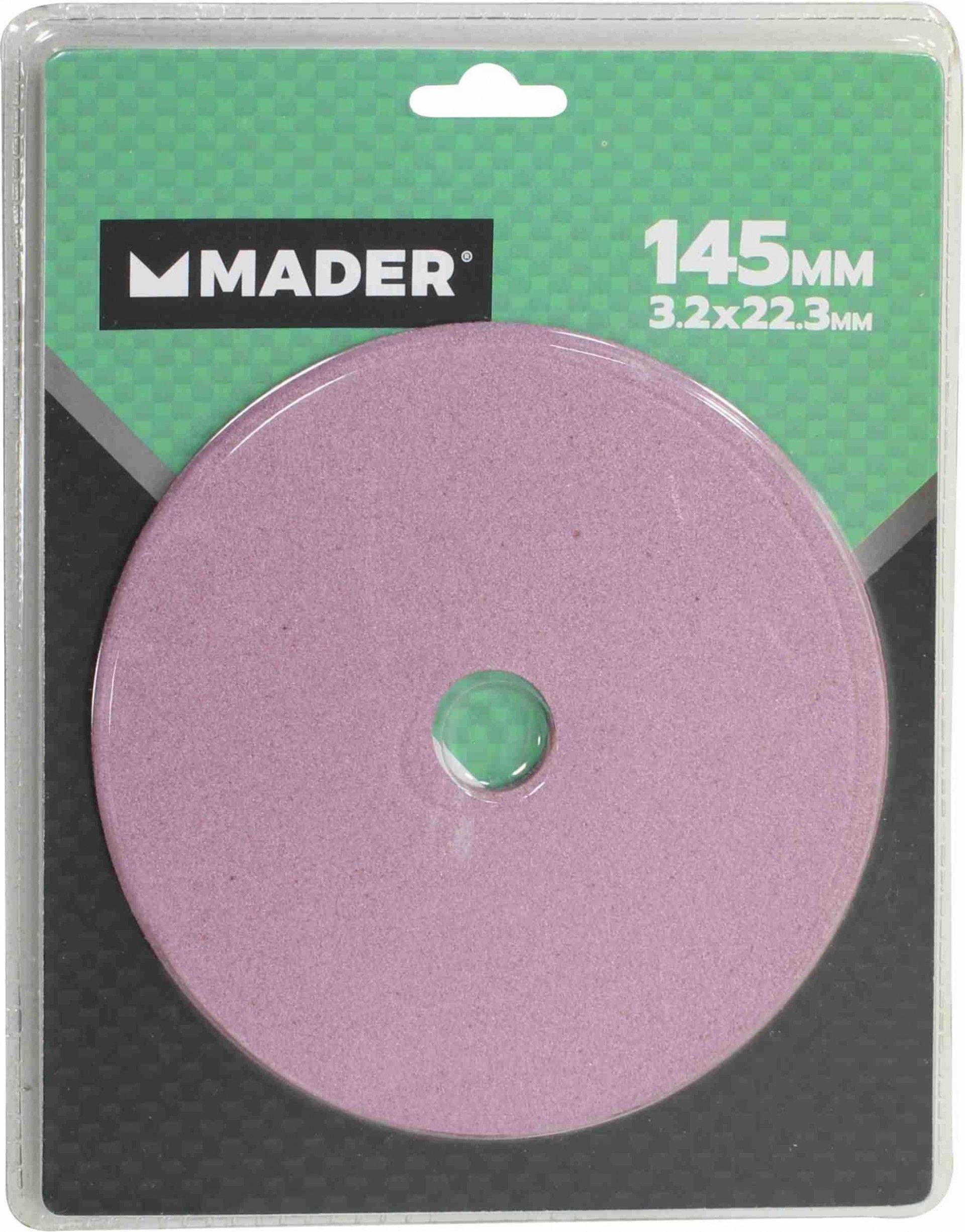 Disco Abrasivo, Afiador de Corrente, 145mm, 3.2x22mm refª 01011 MADER