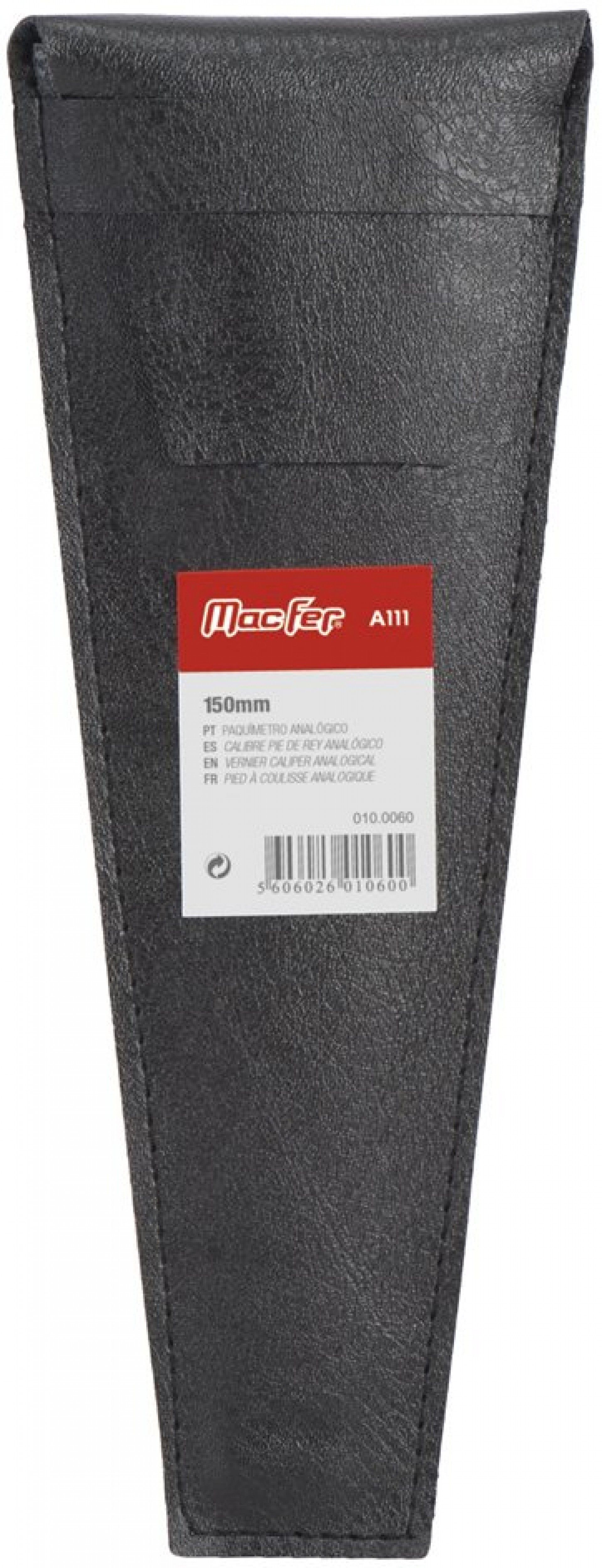 Paquímetro analógico MacFer A111 150mm refª 010.0060 MACFER