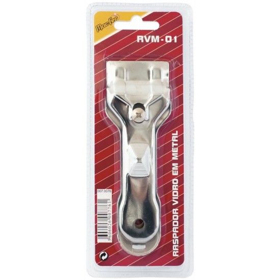 Raspador vidros metálico MacFer RVM-01 refª 007.0076 MACFER Raspador vidros metálico MacFer RVM-01 refª 007.0076 MACFER