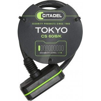 CADEADO C/ CABO A�O 80cm CS 80/10/K/B REF 73058 ABUS