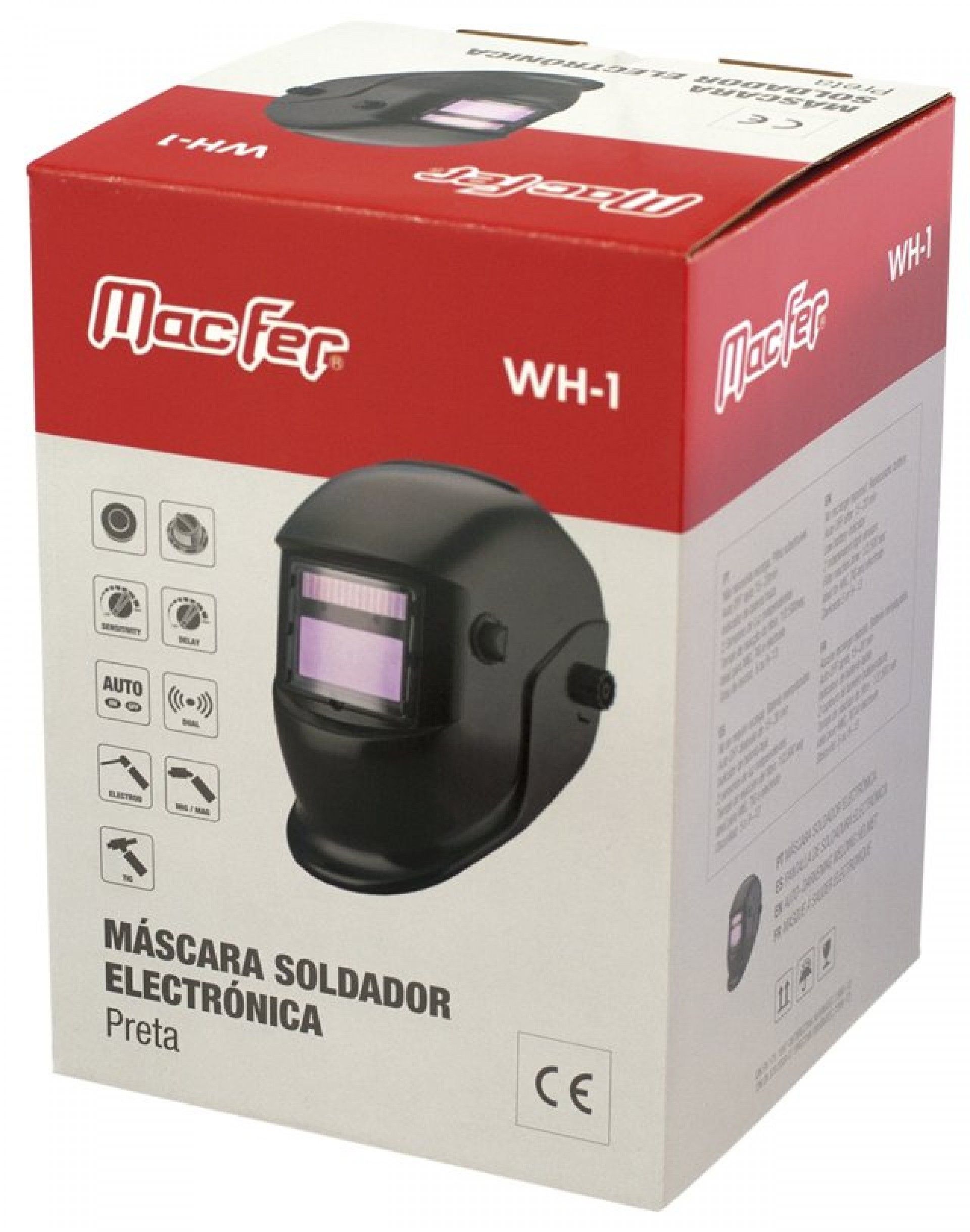 Más. soldador elec. MacFer WH-1 preta refª 005.0051 MACFER
