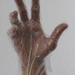 Luvas Descart�veis, Pl�stico, 100Un ref� 00127 MADER