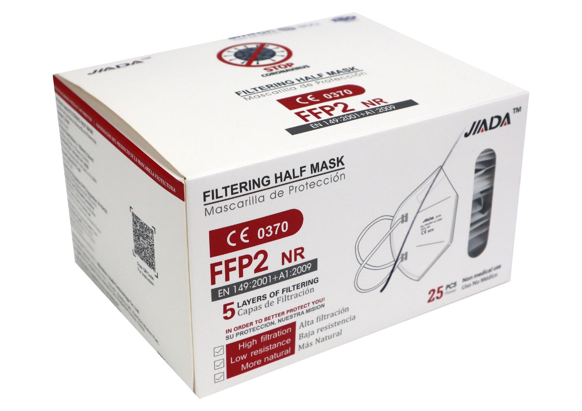 Máscara de Proteção, FFP2, 25Un refª 00133 MADER