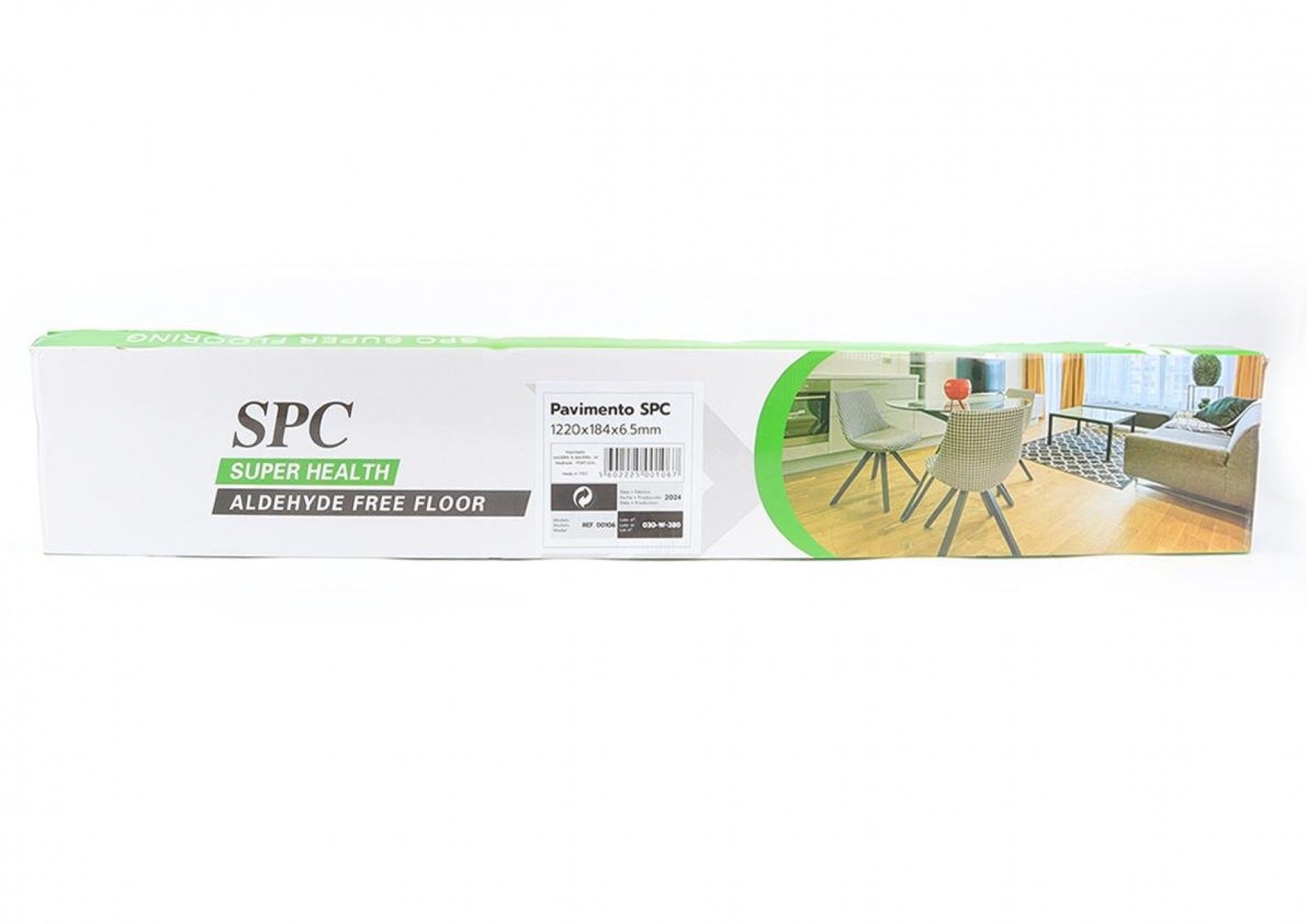 Pavimento SPC, 1220x184x6.5mm refª 00106 MADER