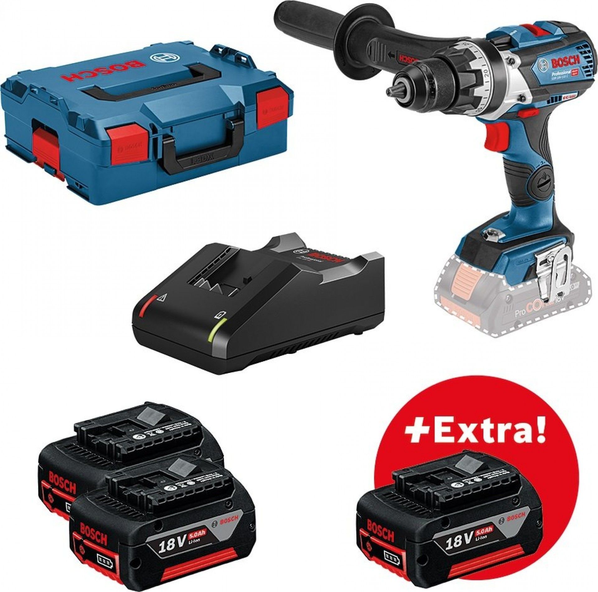 APARAFUSAFORA A BATERIA GSR 18V-110 C Professional refª 0615990L8F BOSCH