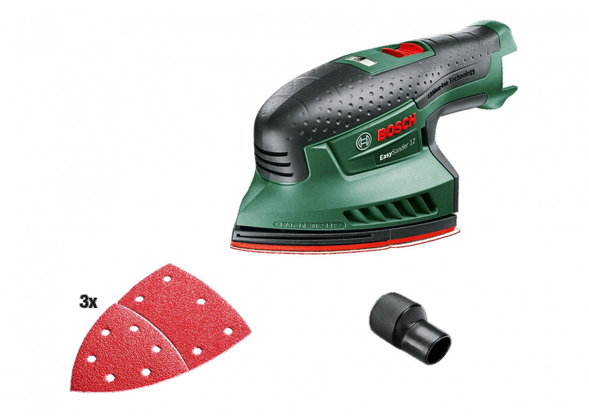 Multilixadeira sem fio EasySander 12 refª 060397690B BOSCH