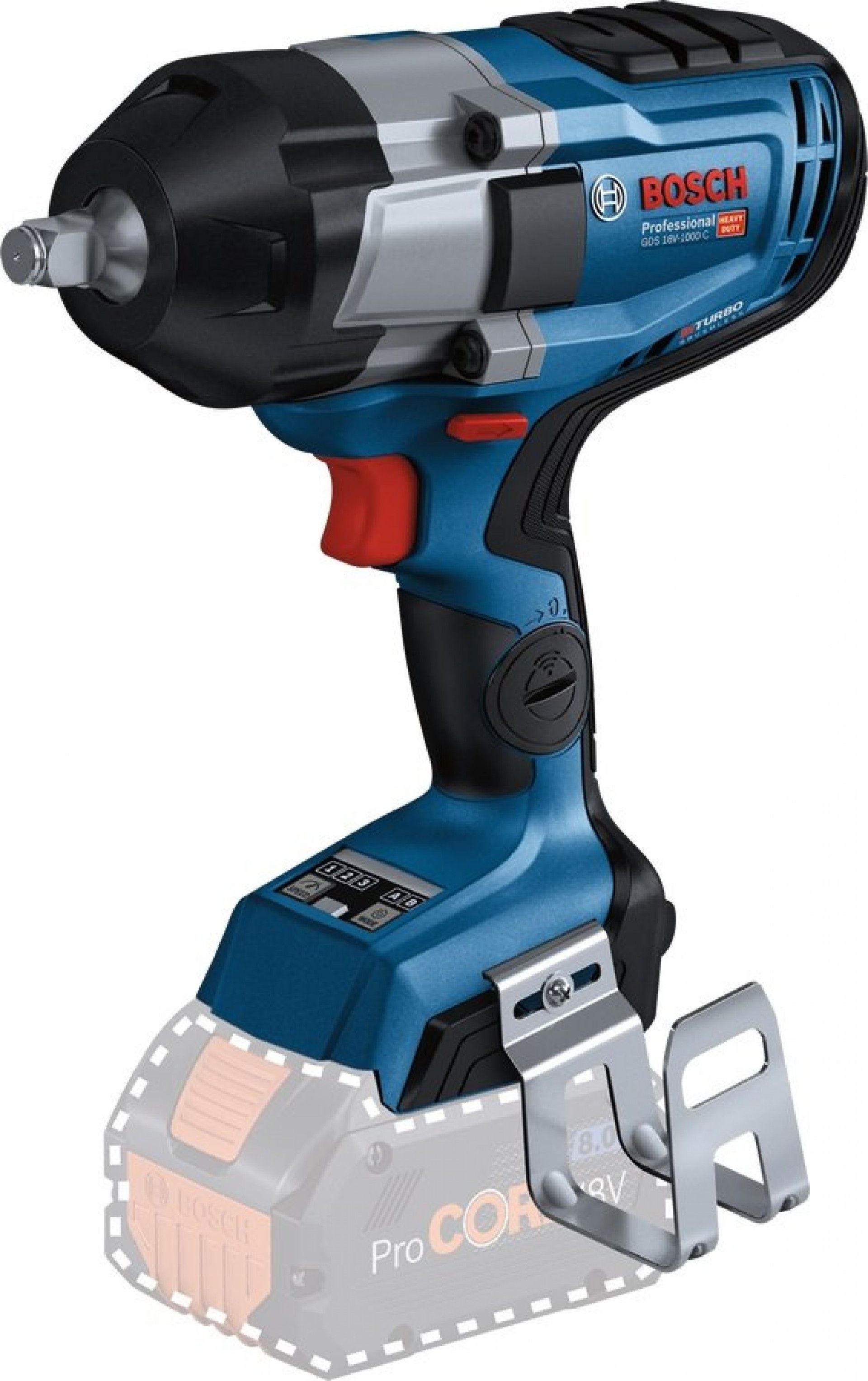 Chave de impacto sem fio GDS 18V-1000 C refª 06019J8000 BOSCH