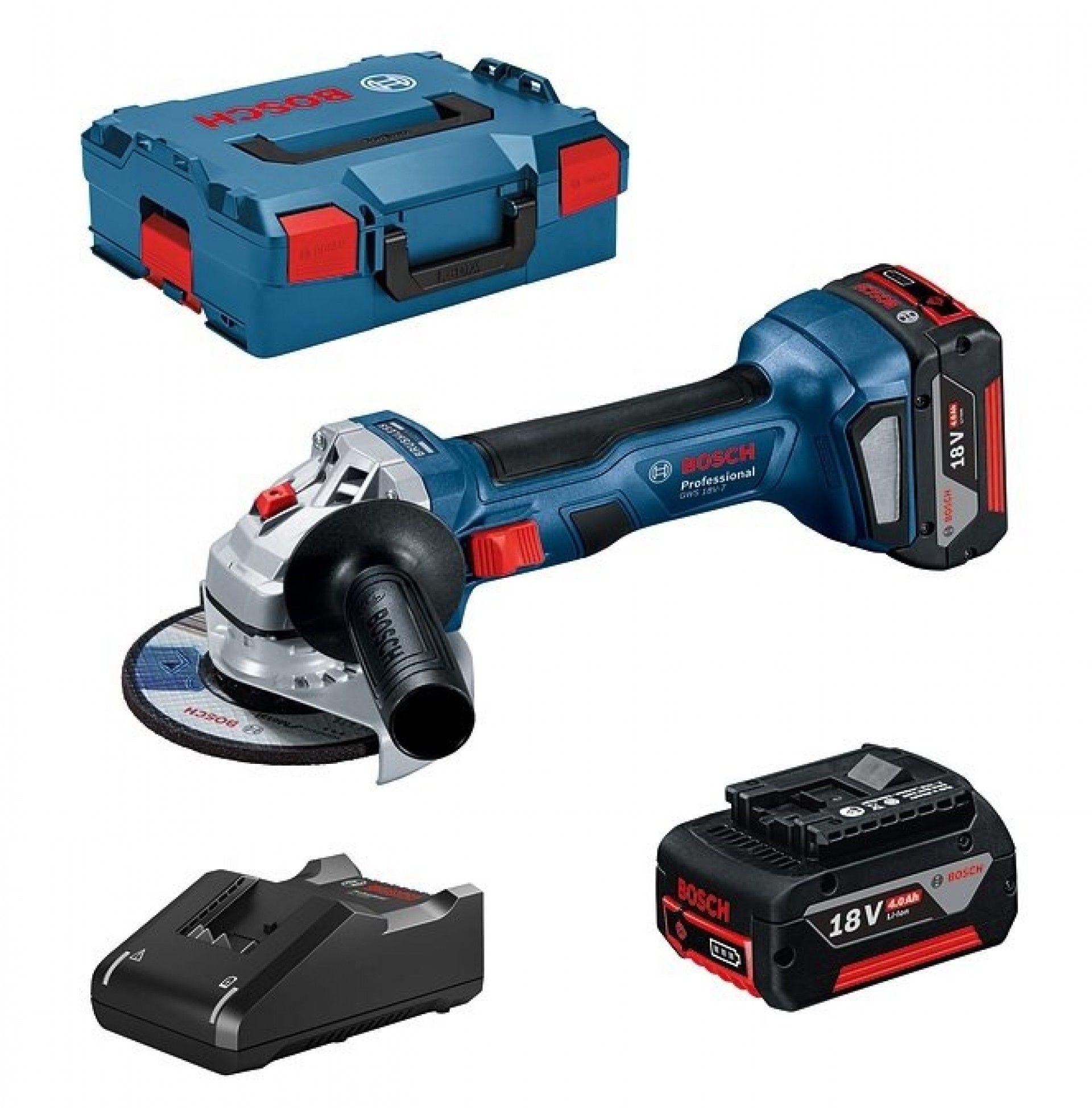 Rebarbadora sem fio GWS 18V-7 refª 06019H9005 BOSCH