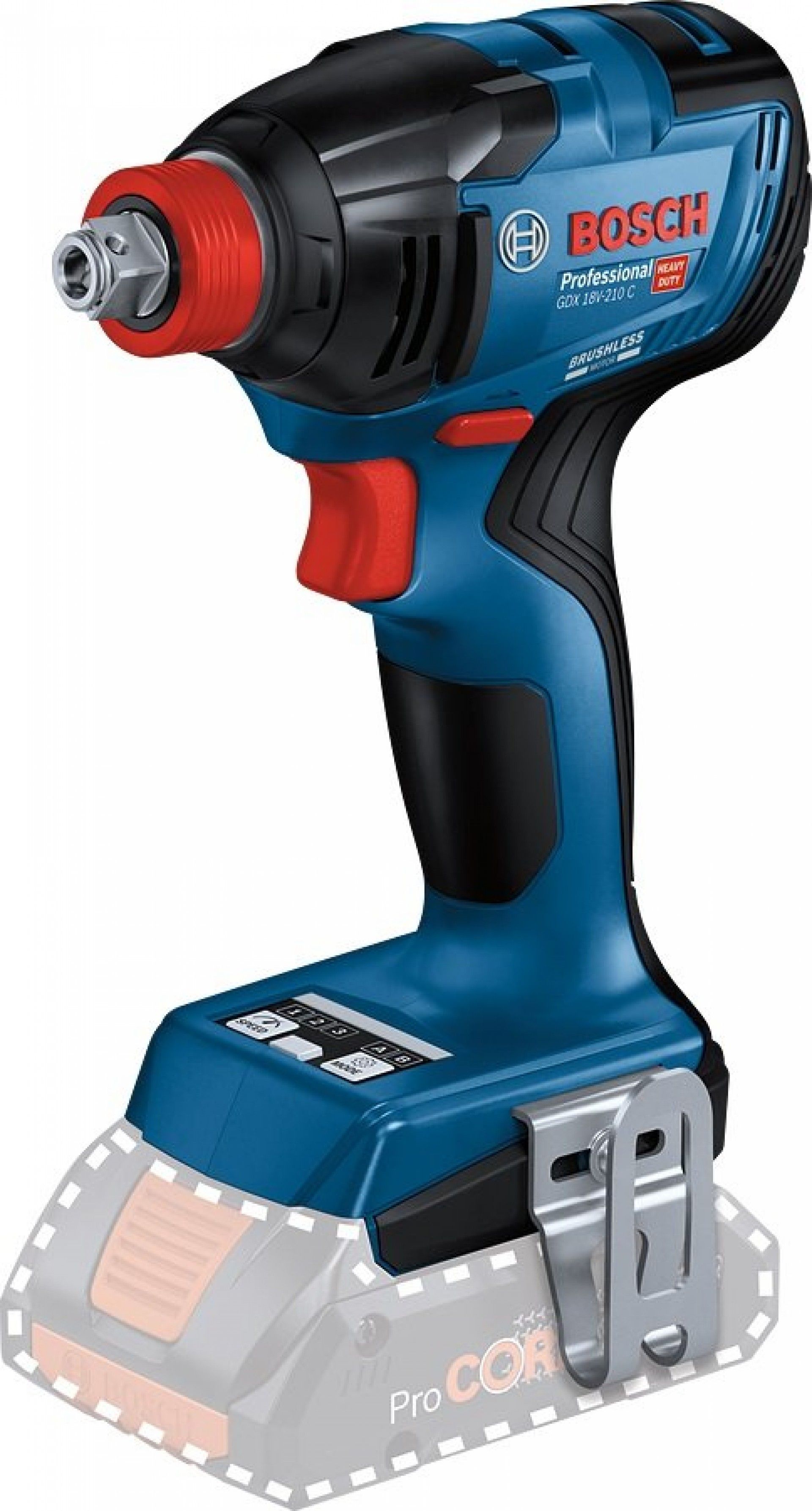 Chave de impacto sem fio GDX 18V-210 C Professional refª 06019J0200 BOSCH
