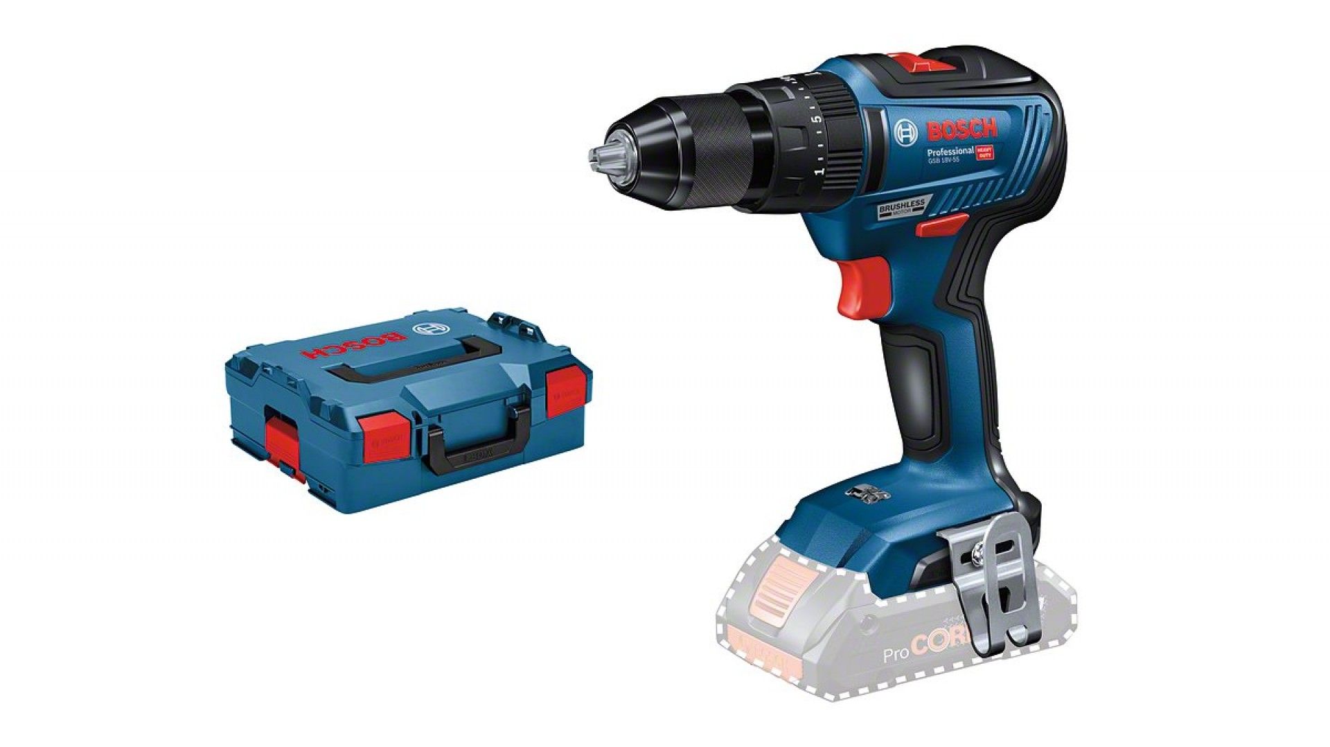 Aparafusadora sem fio GSB 18V-55 refª 06019H5303 BOSCH