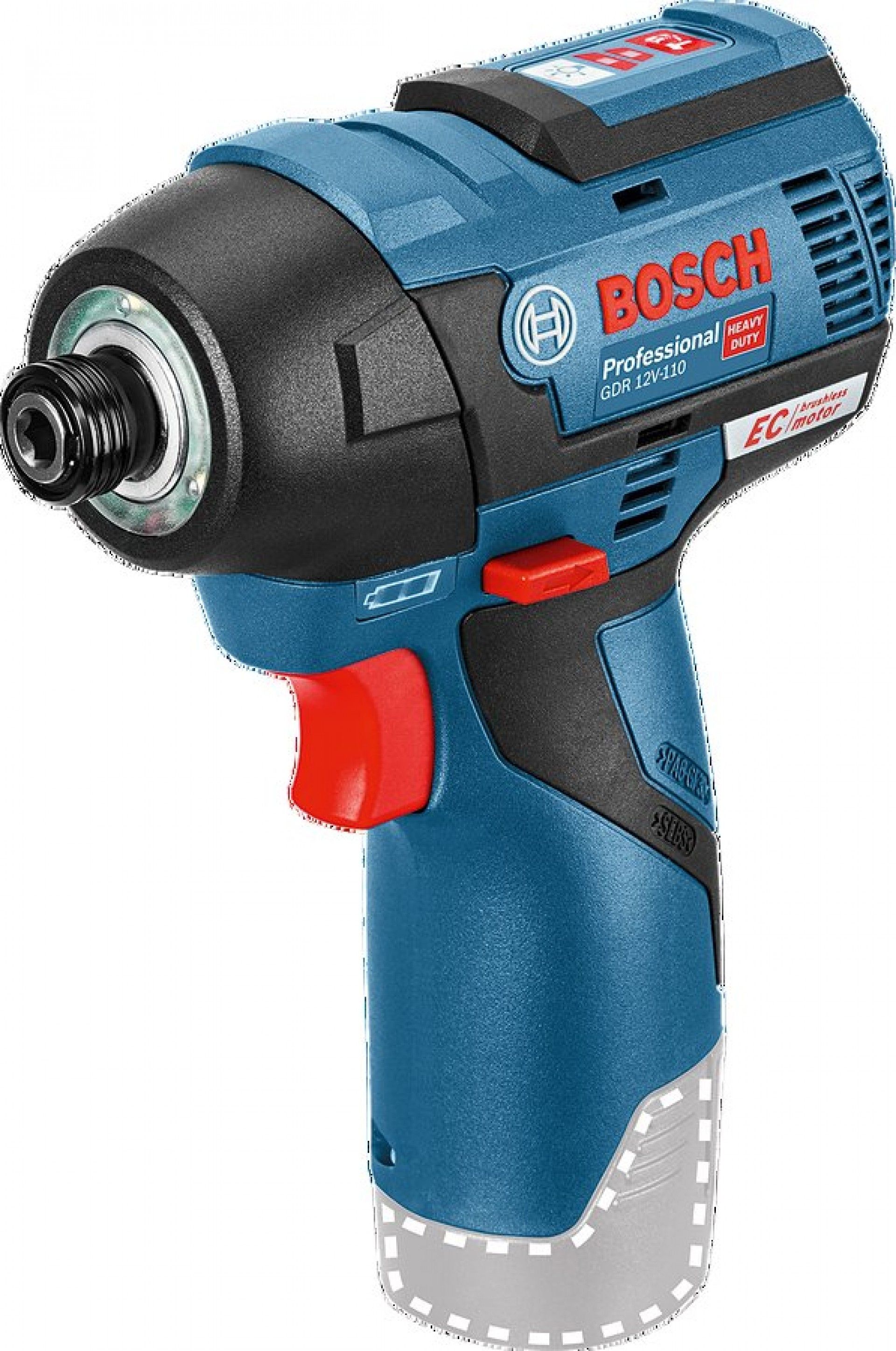 Aparafusadora de impacto sem fio GDR 12V-110 refª 06019E0002 BOSCH