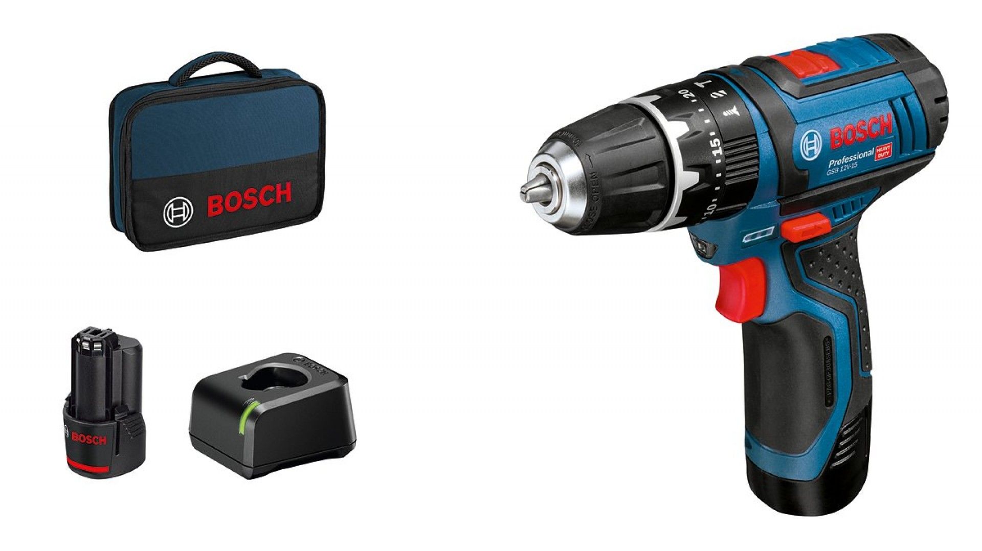 Berbequim sem fio GSB 12V-15 refª 06019B690H BOSCH