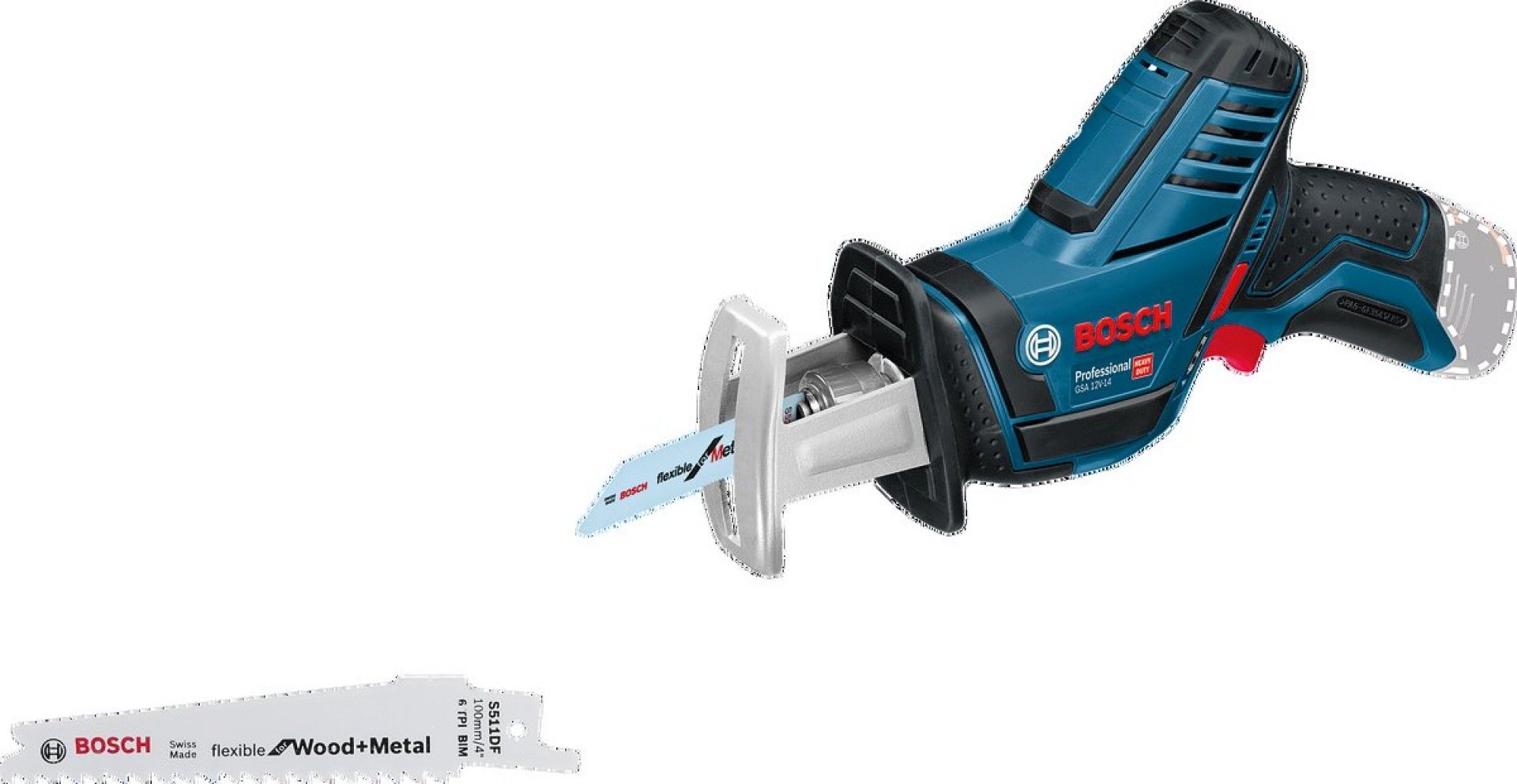 Serra sabre sem fio GSA 12V-14 refª 060164L902 BOSCH