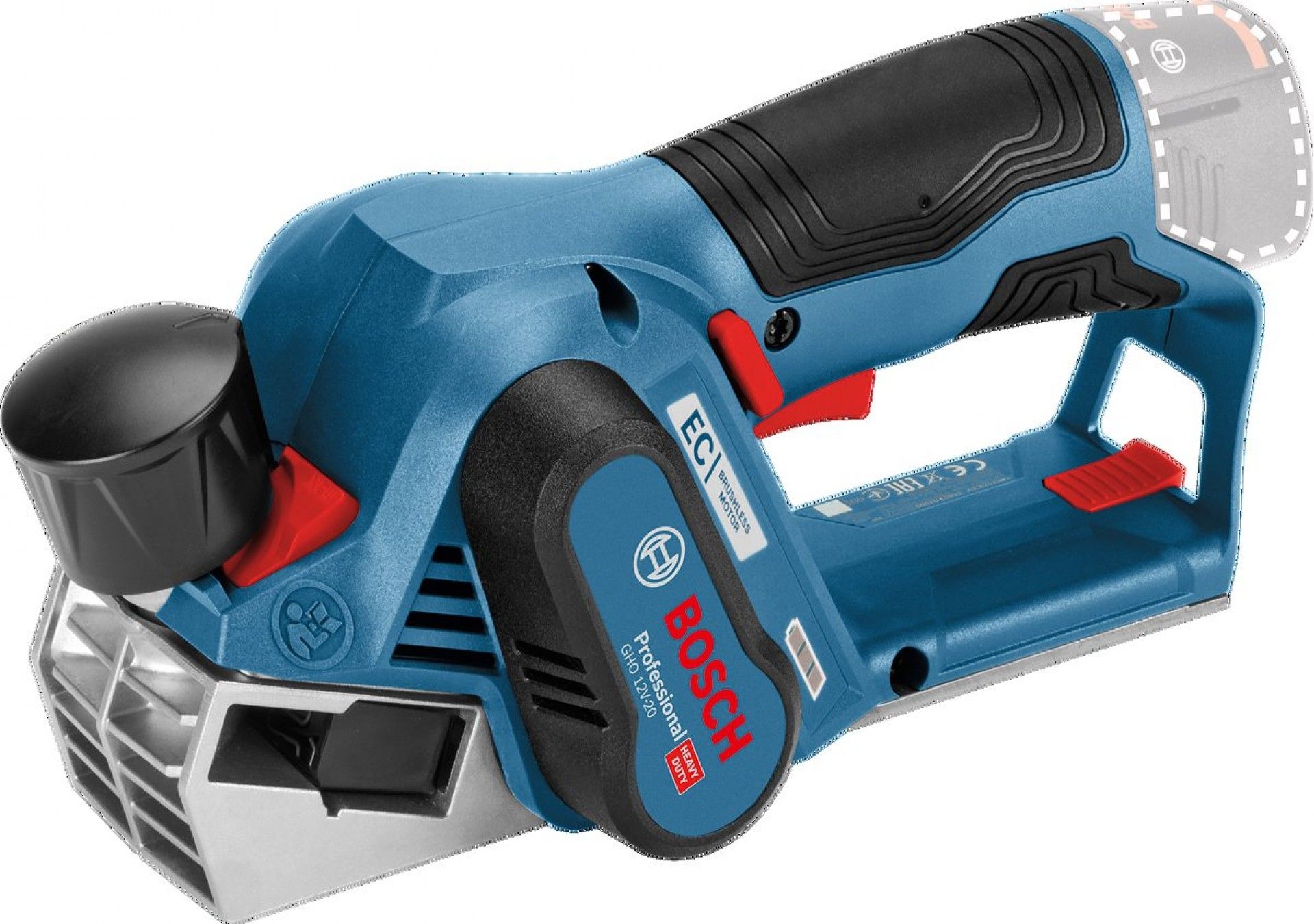 Plaina sem fio GHO 12V-20 refª 06015A7000 BOSCH