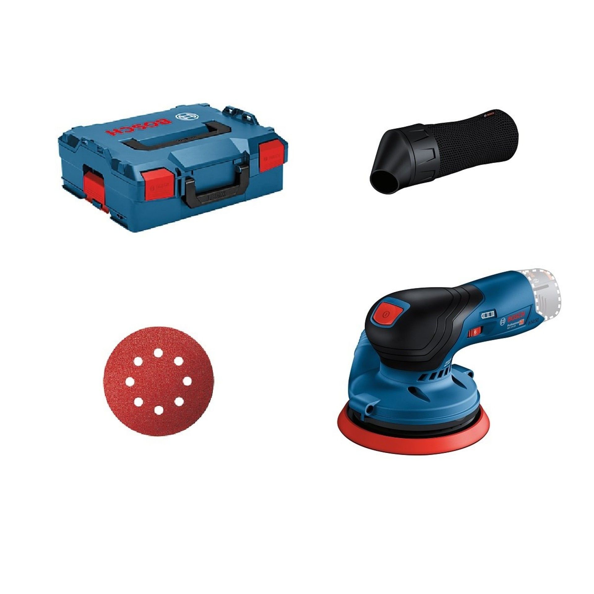 Lixadeira excêntrica sem fio GEX 12V-125 refª 0601372100 BOSCH