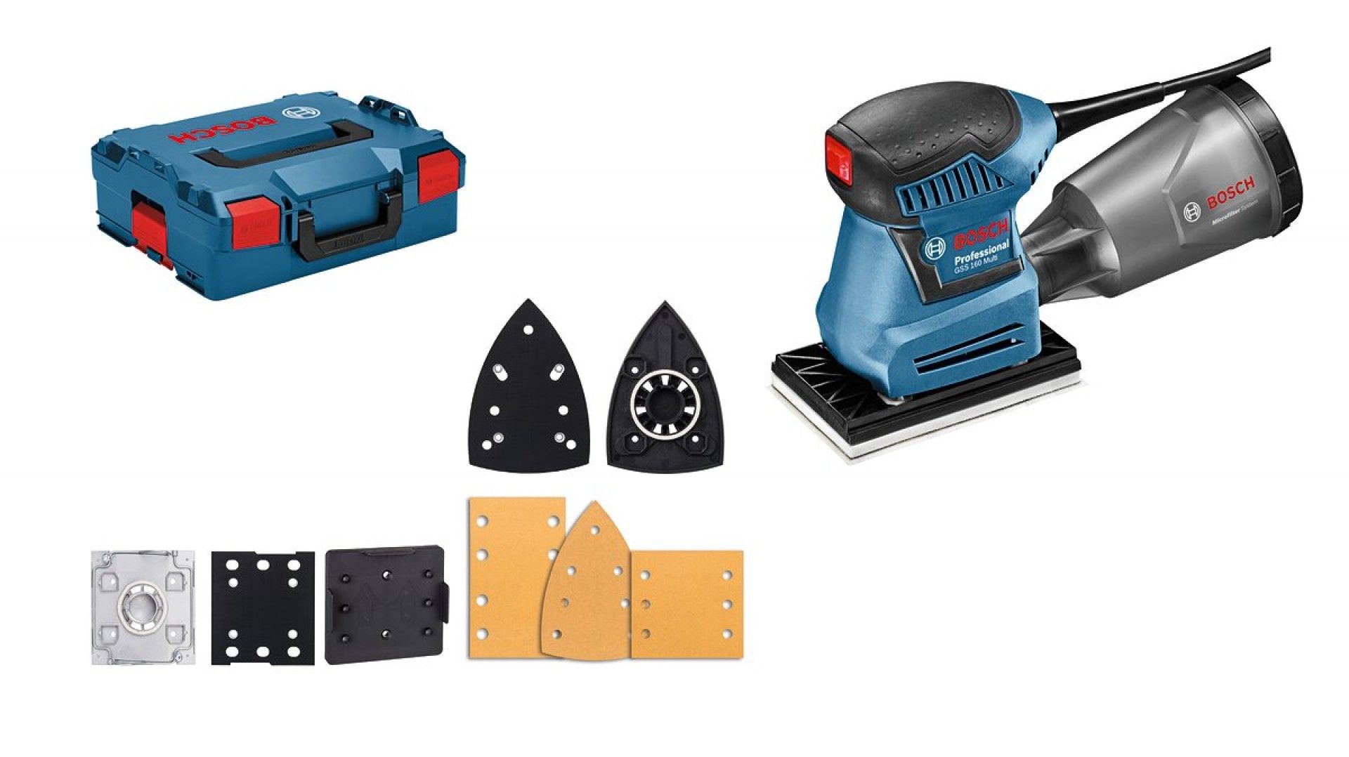 Lixadeira vibratória GSS 160 Multi refª 06012A2300 BOSCH