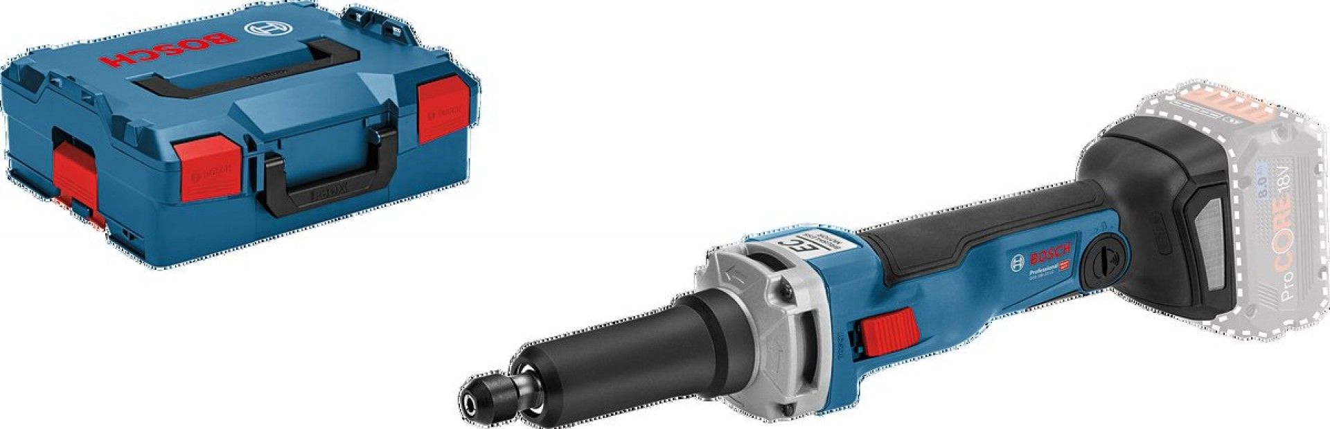 Retificadora direita sem fio GGS 18V-23 LC refª 0601229100 BOSCH