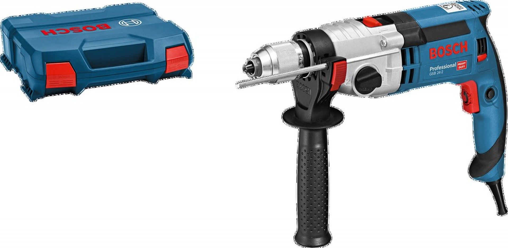 Berbequim de percussão GSB 24-2 refª 060119C801 BOSCH