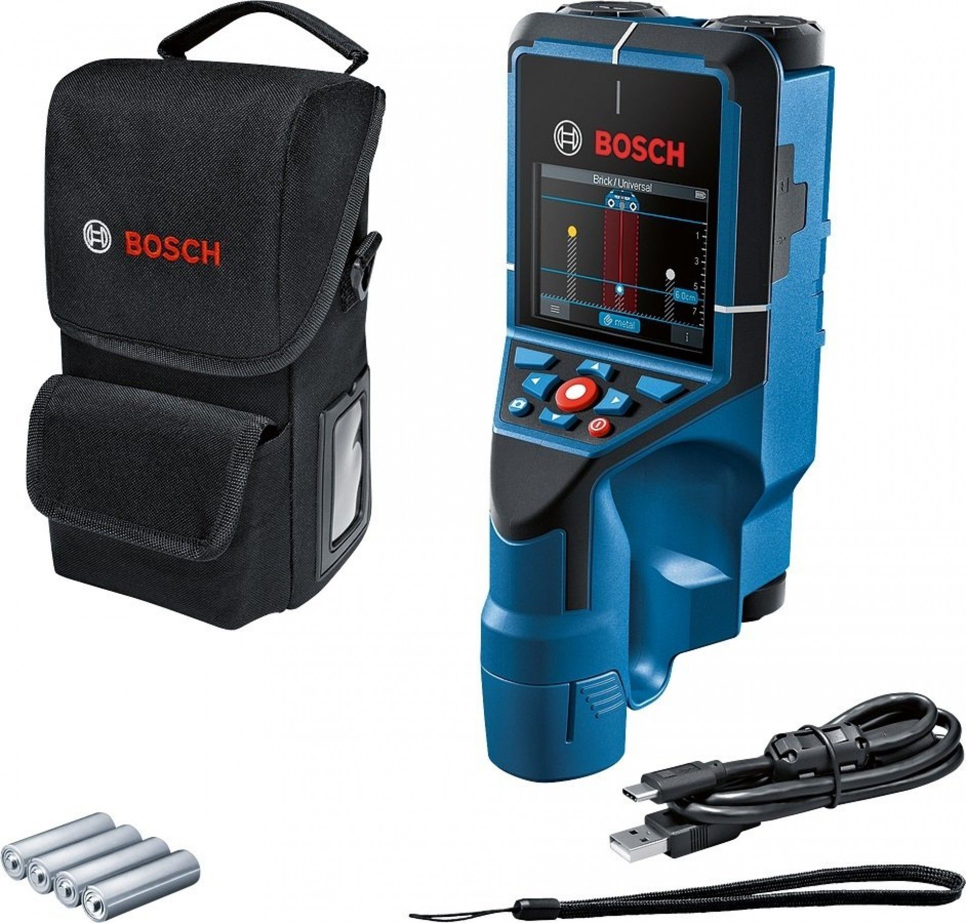 Detetor de metais Scanner para paredes D-tect 200 C refª 0601081600 BOSCH
