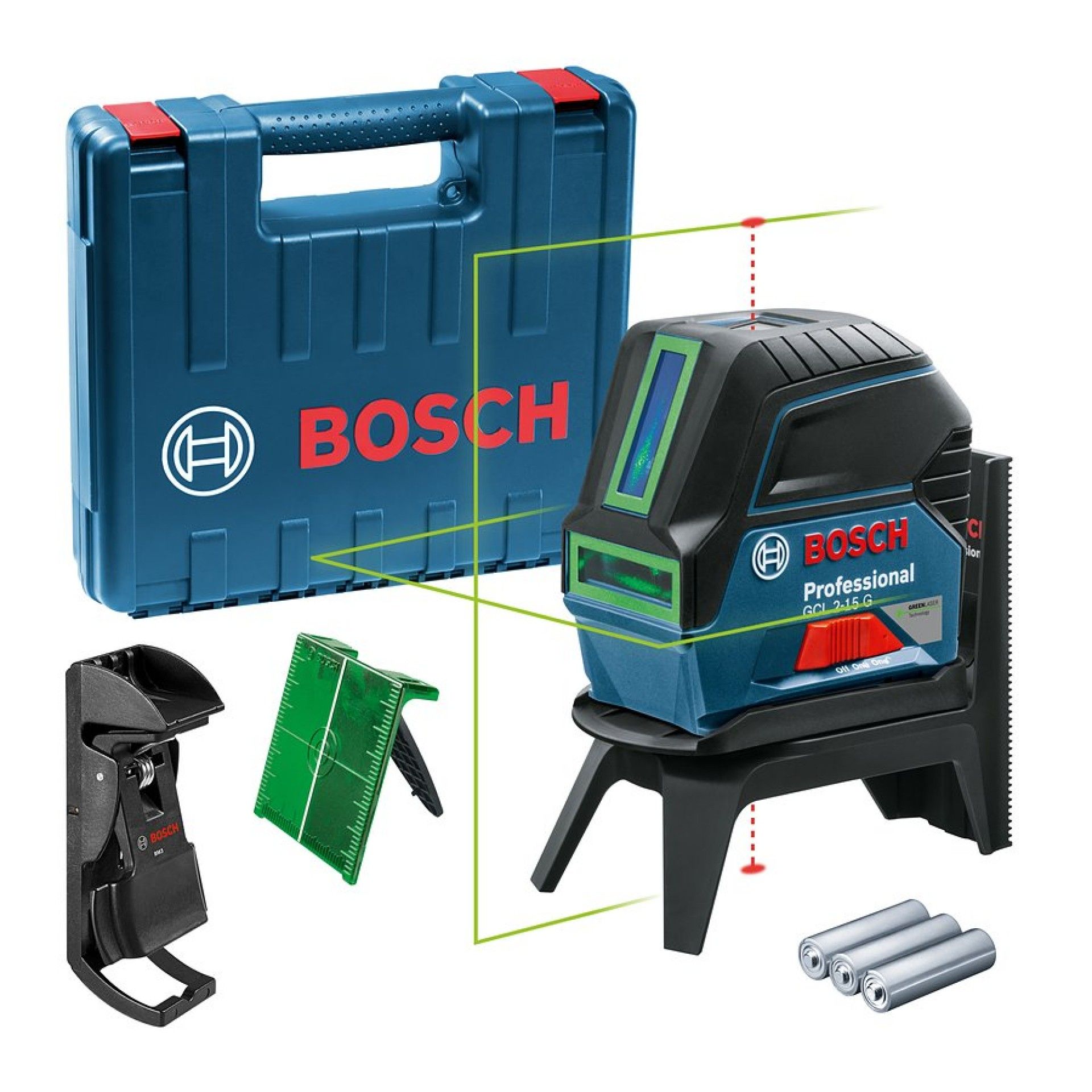 Laser combinado GCL 2-15 G refª 0601066J00 BOSCH