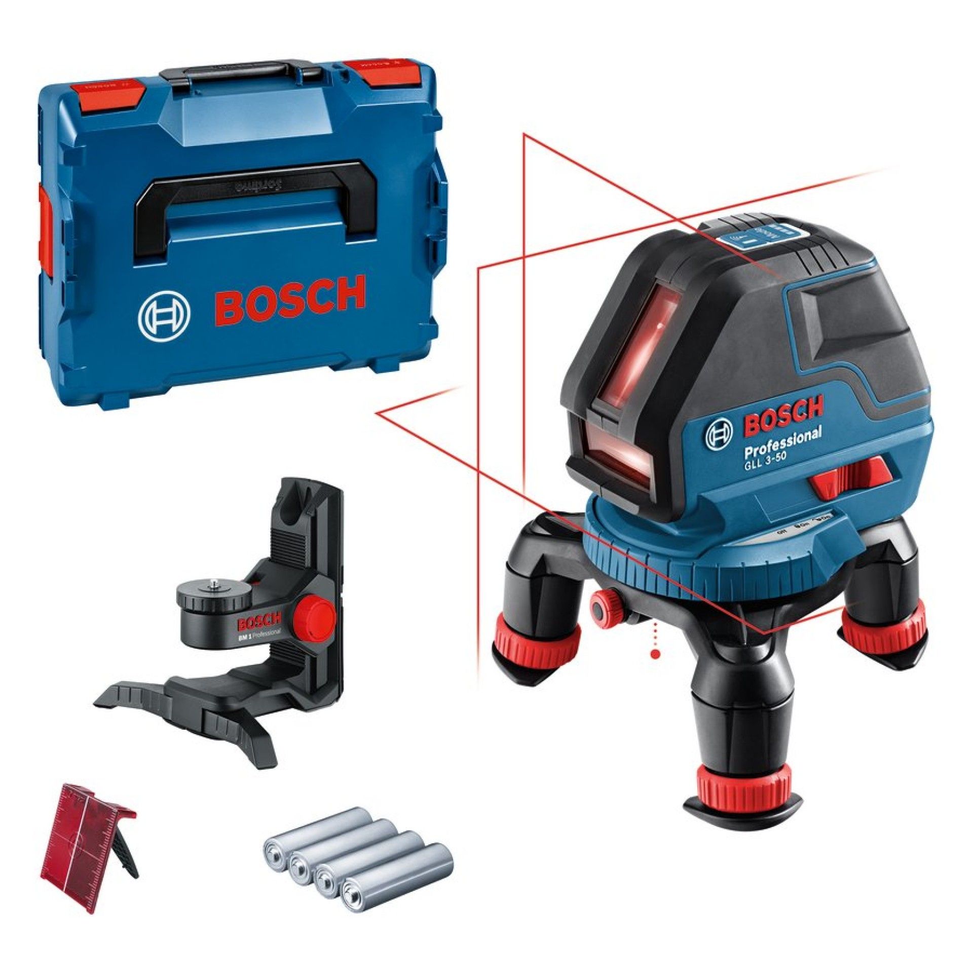 Nível laser de linhas GLL 3-50 refª 0601063802 BOSCH