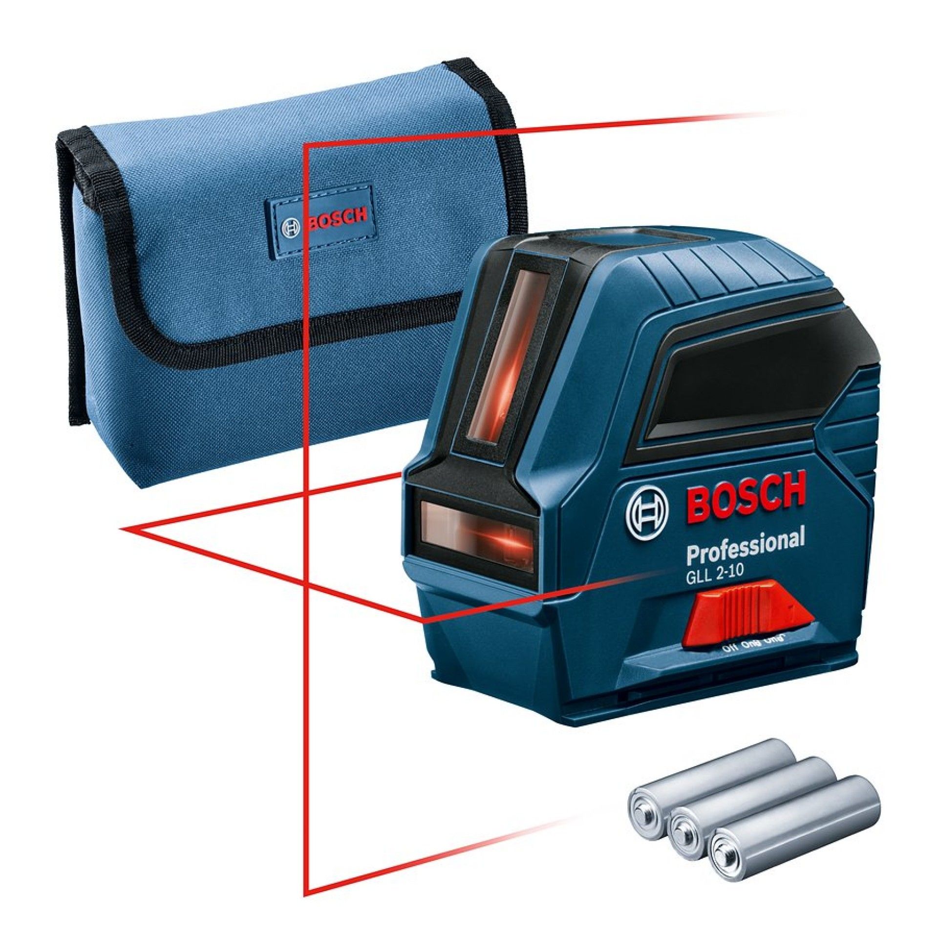 Nível laser de linhas GLL 2-10 refª 0601063L00 BOSCH