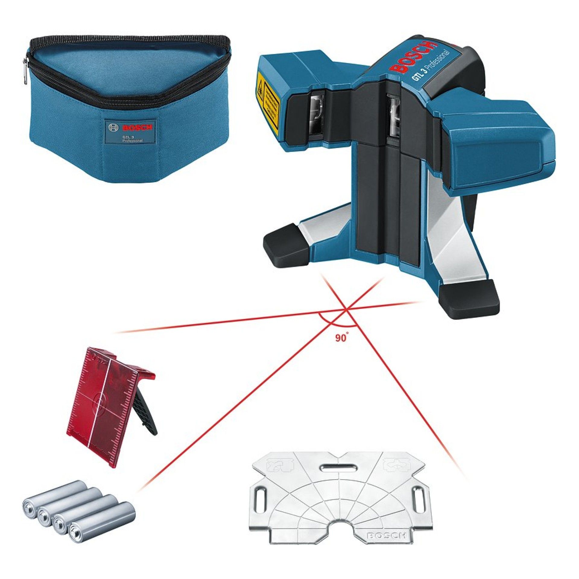 Nível laser para ladrilhos GTL 3 refª 0601015200 BOSCH