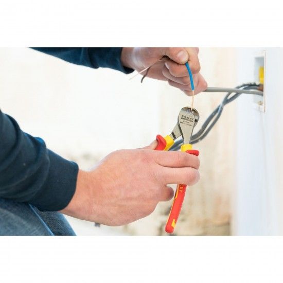 Alicate VDE 1000V Corte frontal 160mm ref 0-84-016 STANLEY