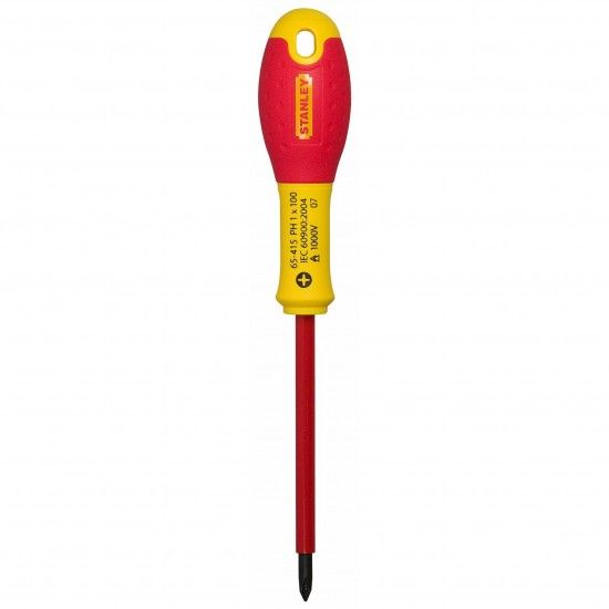 Chave de fenda FatMax Phillips PH1 X 100 mm ref 0-65-415 STANLEY