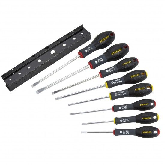 Jogo de chaves de fenda FatMax - Jogo Com 8 Peas Plano/Phillips ref 0-65-437 STANLEY