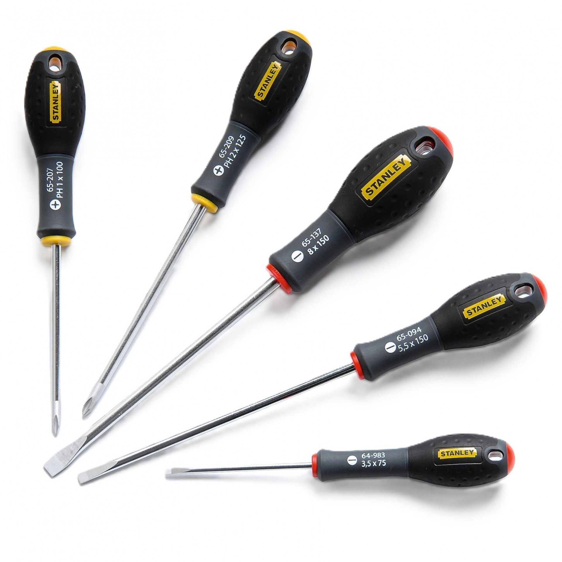 Jogo de chaves de fenda FatMax® - Jogo 5 Peças Plano/Phillips refª 0-65-436 STANLEY