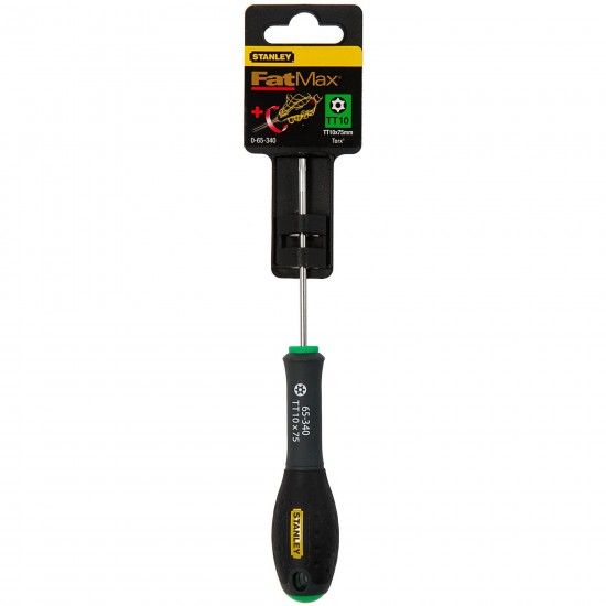 Chave de fenda FatMax® TT10 X 75 mm refª 0-65-340 STANLEY Chave de fenda FatMax® TT10 X 75 mm refª 0-65-340 STANLEY