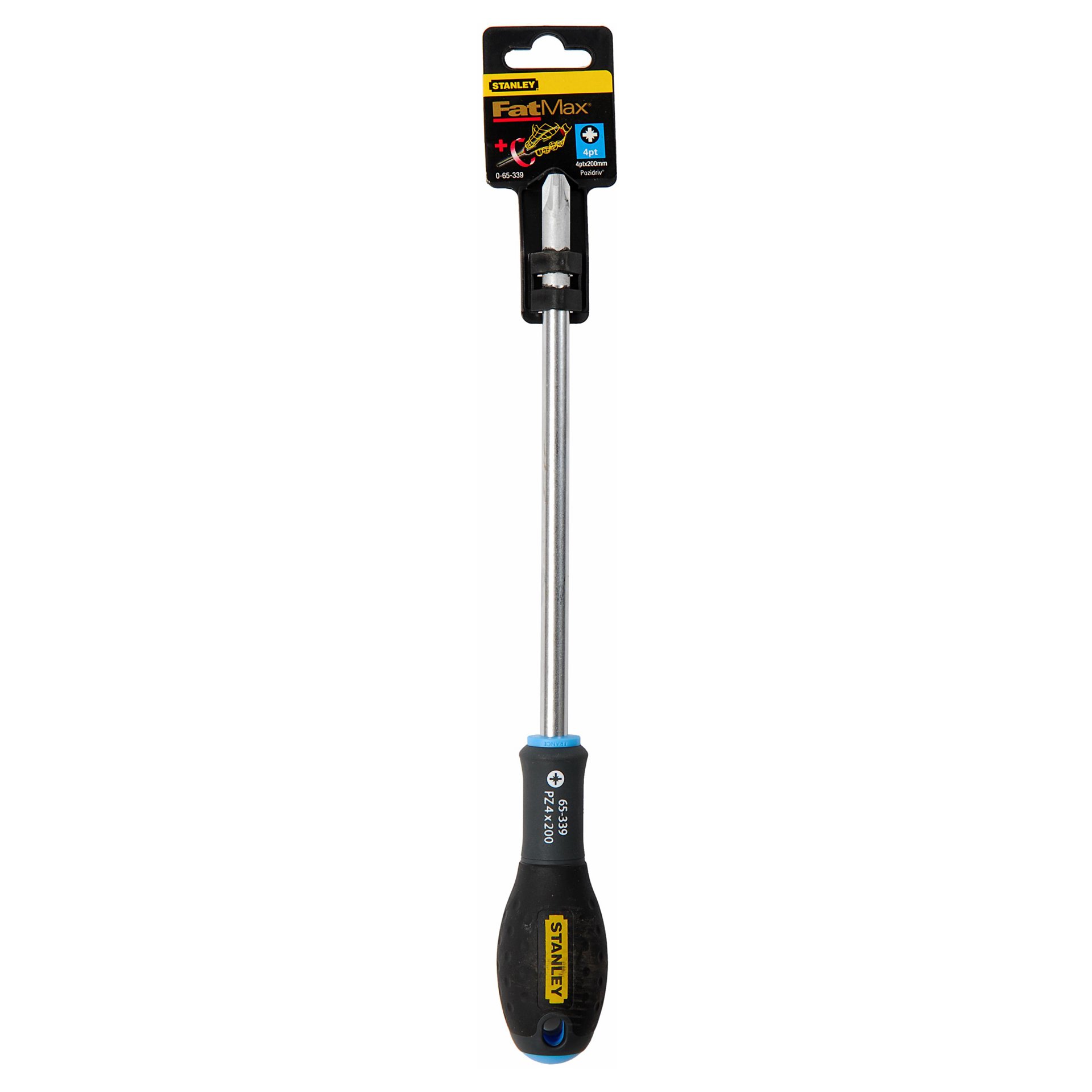 Chave de fenda FatMax® PZ4 X 200 mm refª 0-65-339 STANLEY