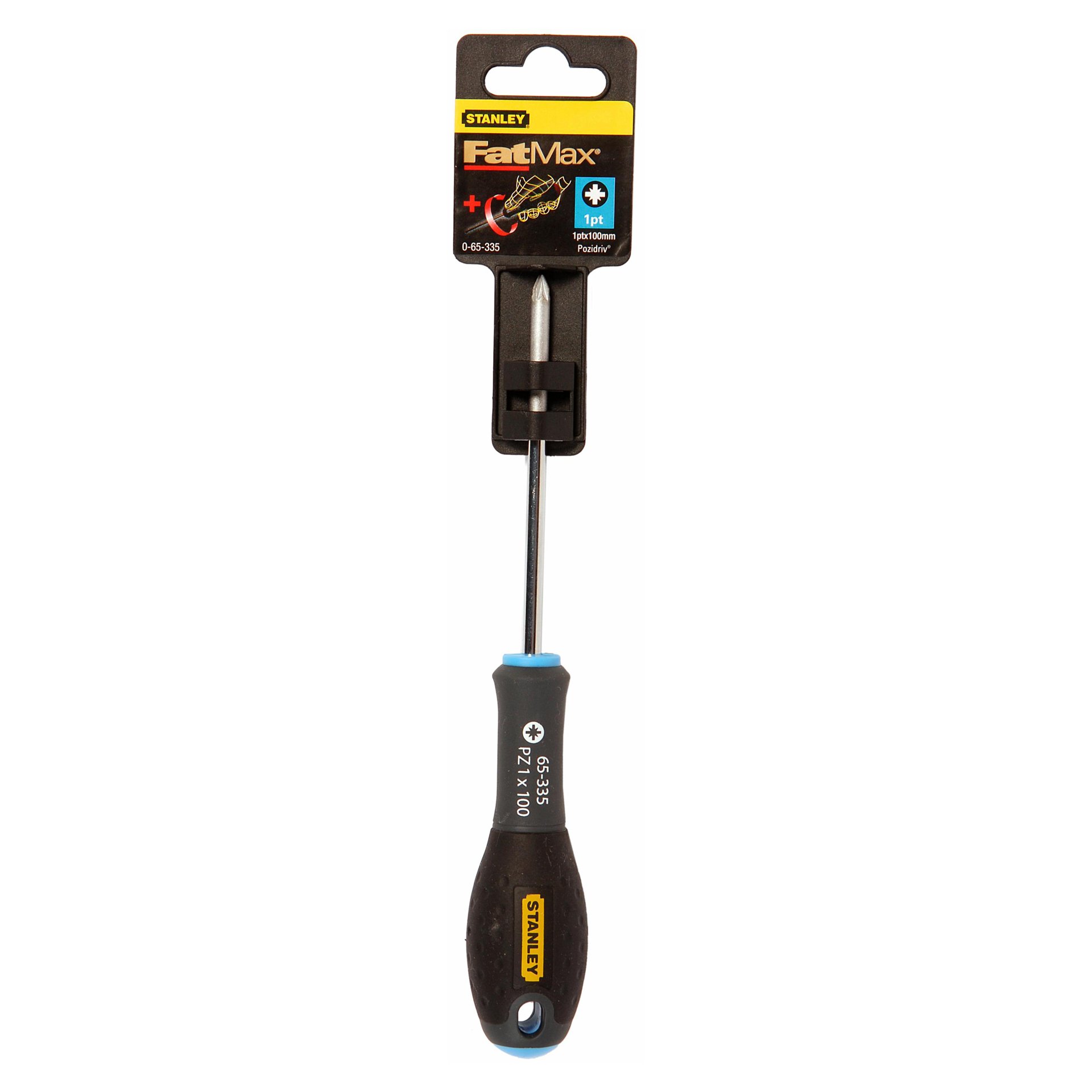 Chave de fenda FatMax® PZ1 X 100 mm refª 0-65-335 STANLEY