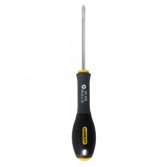 Chave de fenda FatMax® PH0 X 75 mm refª 0-65-206 STANLEY Chave de fenda FatMax® PH0 X 75 mm refª 0-65-206 STANLEY