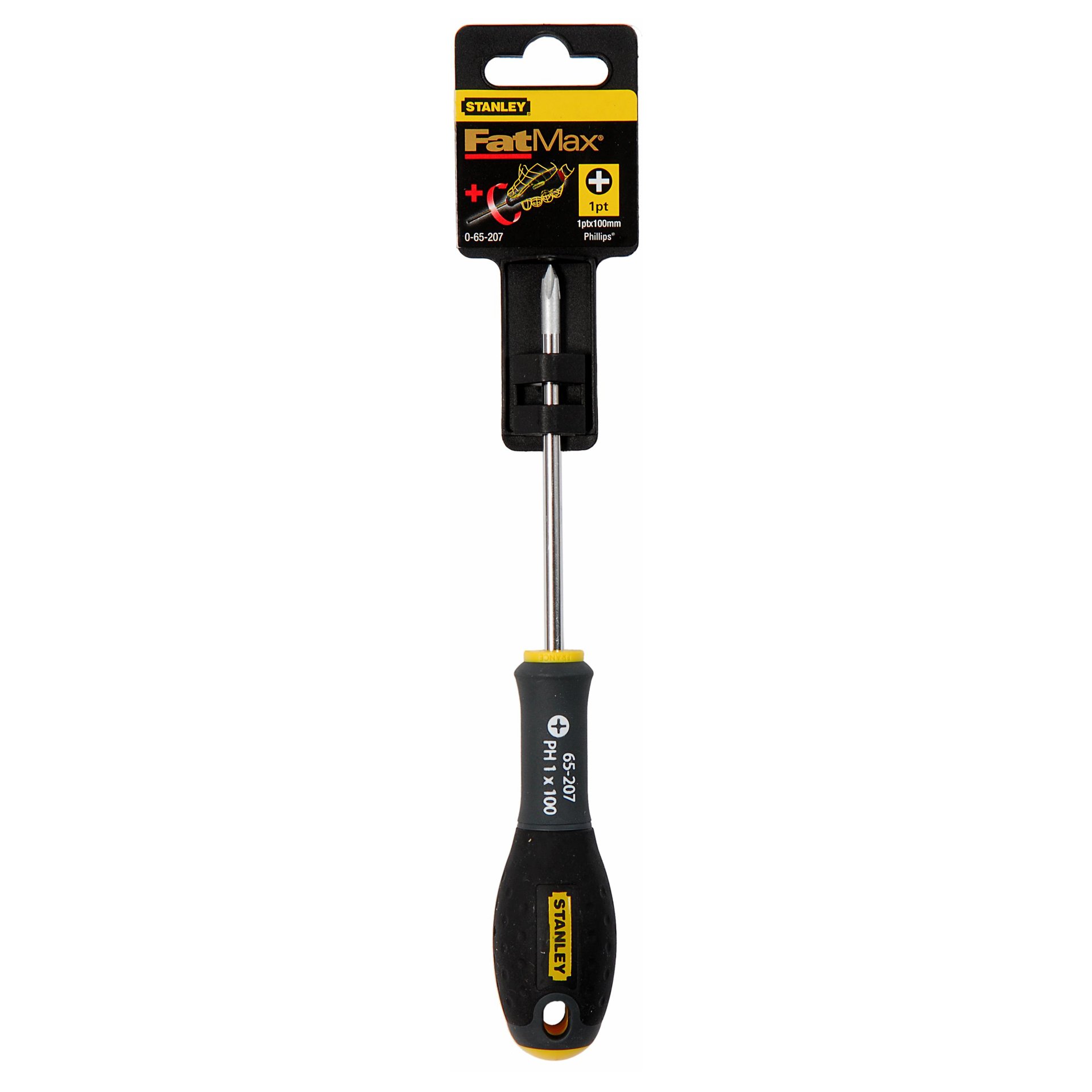 Chave de fenda FatMax® PH1 X 100 mm refª 0-65-207 STANLEY