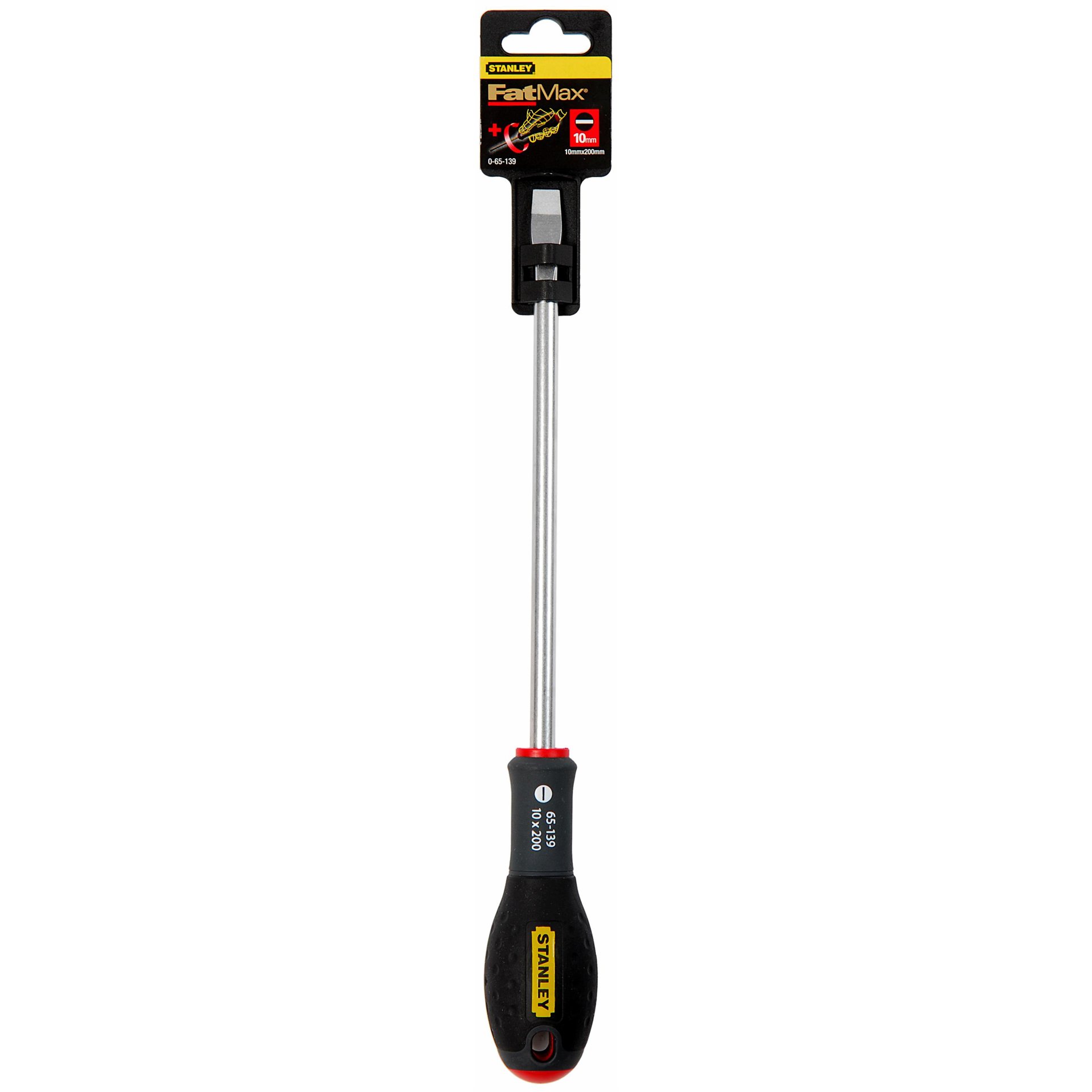 Chave de fenda FatMax® 10 X 200 mm refª 0-65-139 STANLEY
