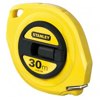 Fita longa 30m x 9,5 mm fechada em ao ref 0-34-108 STANLEY