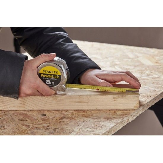 Fita Métrica POWERLOCK BladeArmor 8m refª 0-33-527 STANLEY Fita Métrica POWERLOCK BladeArmor 8m refª 0-33-527 STANLEY